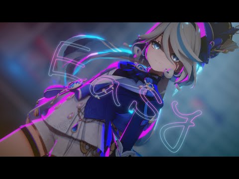 【原神MMD/Genshin impact】Easy【フリーナ / Furina】