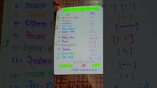 1K Target 🎯💯🎯💯 विराम चिह्न ✍️📖🖋️✍️💯🎯 || #trending #viral #hindi #youtubeshorts #shortsfeed #gk