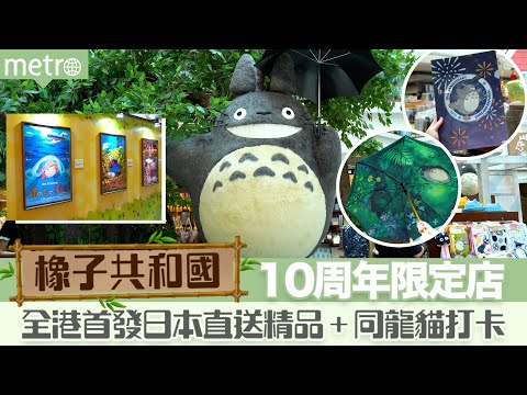 橡子共和國10周年限定店 全港首發日本直送精品＋同龍貓打卡