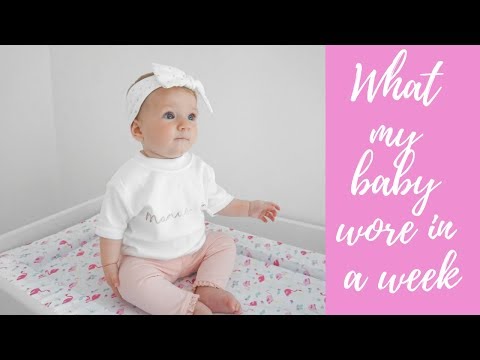 BABY GIRL FASHION LOOKBOOK | SUMMER 2018 | NEXT, MOTHERCARE, INSTAGRAM SHOPS