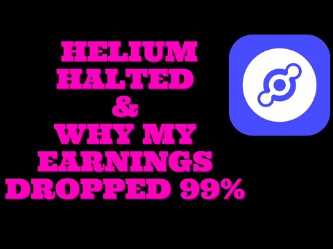 HELIUM NETWORK HALTED: YOUR HNT EARNINGS WILL DROP SIGNIFICANTLY !!