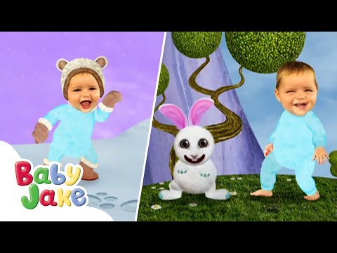 @BabyJakeofficial - 😆 Stomping and Galloping with Baby Jake 🐎 | Full Episodes Compilation