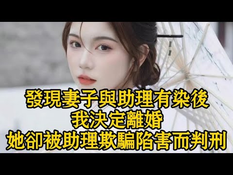 發現妻子與助理有染後，我決定離婚,她卻被助理欺騙陷害而判刑