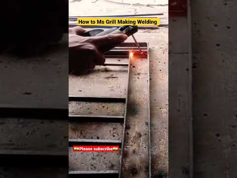 How to Ms #grill Making #Welding #Shotsvideo||