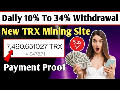 NEW USDT MINING SITE || NEW TRX MINING WEBSITE TODAY || NEW USD MINING SITE TODAY || TRX MINING SITE