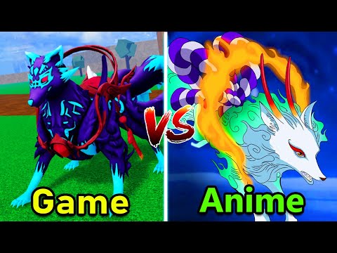 All Blox Fruits Devil Fruits VS Anime!