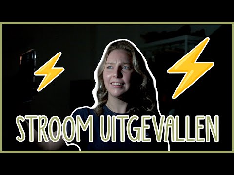 MIJN STROOM IS UITGEVALLEN, WAT NU?🔌⚡💡