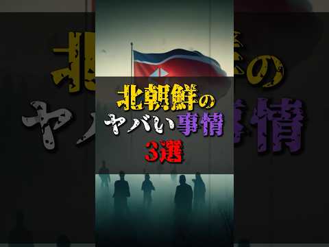 【ゆっくり解説】北朝鮮のヤバい事情3選 #都市伝説 #ゆっくり解説