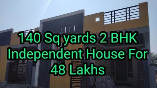 Low Budget House | 2BHK Independent House For Sale | East Face | Rampally | Hyderabad House For Sale