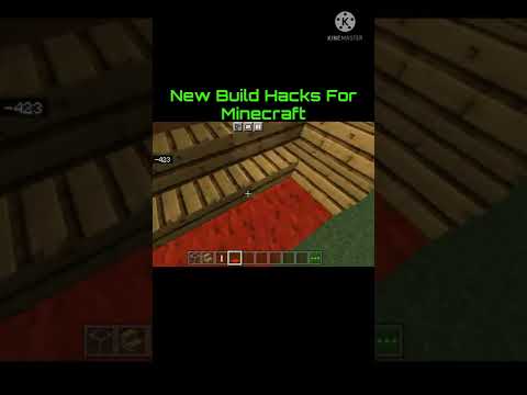 Minecraft New awesoms build hacks you should try in your world #shorts