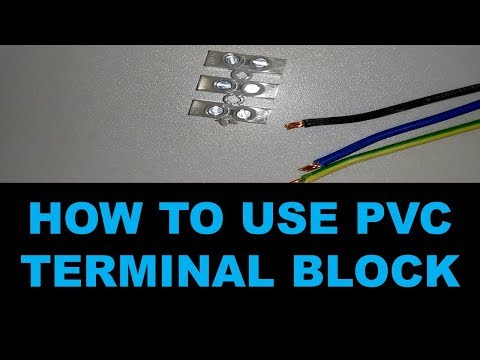 joint Electrical Wire use PVC Terminal Block