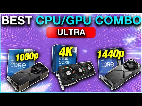 Best Intel + Nvidia CPU & GPU Combos in 2024 [All resolutions]