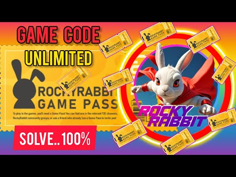 rocky rabbit game pass code | rocky rabbit game pass code today | rocky rabbit game code new #gaming