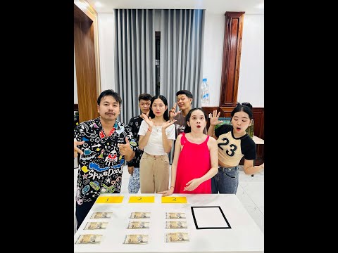 Challenge បោះដបយករង្វាន់ធំ #Partygames #Familygames