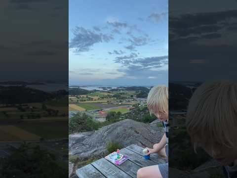 cool dice stack on mountain :) #shorts #viral #trending #dice #fyp #stacking #trickshot #mountain