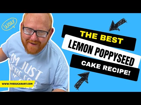 How To Make An Easy Lemon Poppyseed Cake!