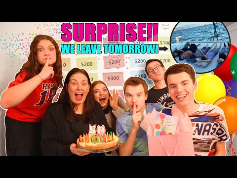 Katie's Huge TOP SECRET 50th Birthday Surprise! She Had No Clue!!