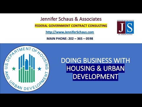 Federal Contracting - Procurement Playbook - Doing Business With Housing and Urban Development - HUD