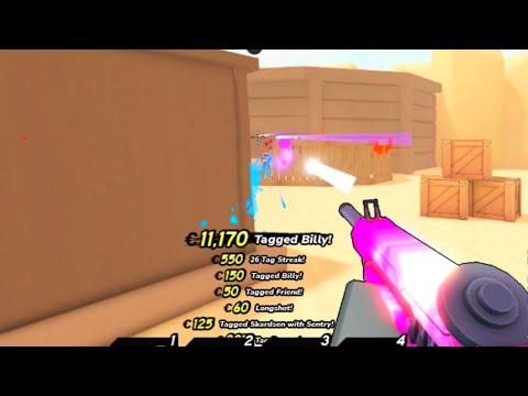 Spawnkilling With The BEST Weapon In BIG Paintball 2..