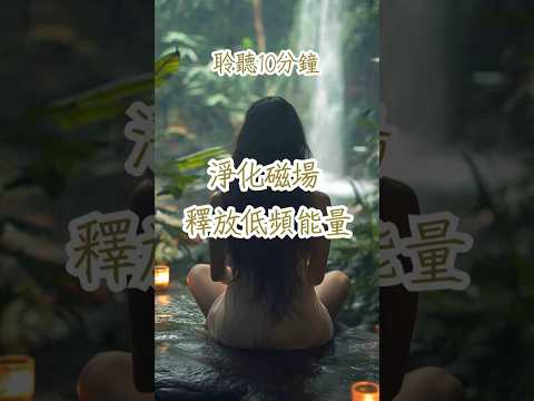 ⛲淨化磁場🧘 shorts短視頻特別版 釋放低頻能量💫聆聽10分鐘感受到變化#meditation #music #positivevibes #energy #karma #healing