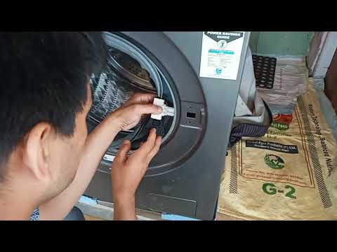 How To Repair Washing Machine At Home Washing Machine Door Switch Problem Samsung Lg Washing machine