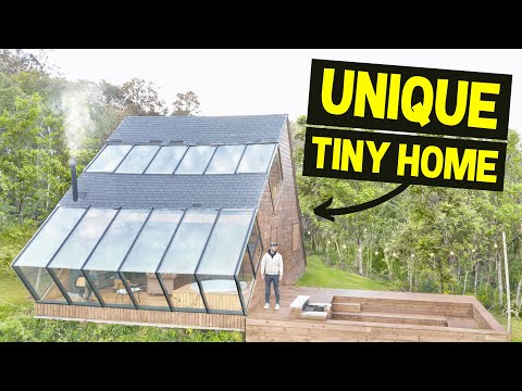 UNIQUELY SHAPED TEXAS-THEMED TINY HOME IN BRAZIL! (Full Airbnb Tour)