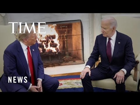 President Joe Biden Congratulates Donald Trump in Oval Office Meeting