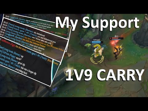 BANGER GAME! 1V2 BOTLANE INTO 1V9 GAME. How to play for yourself