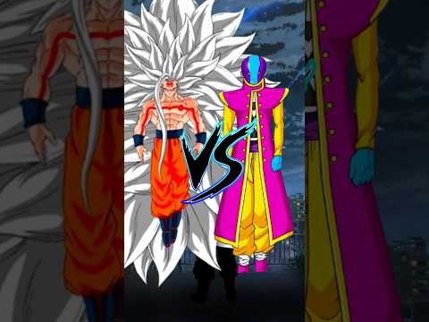 Zeno All Forms vs Infinity Goku Comparison Video