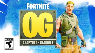 Fortnite OG | New Mode Coming December 6