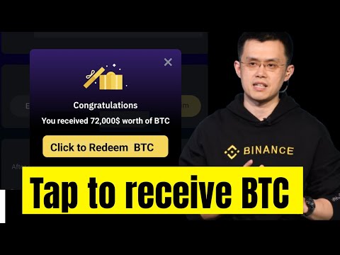 YOU WILL RECEIVE 72,000$ BTC FROM THIS FEATURE ON BINANCE | CLAIM 1 BTC FOR FREE | #FREEBTC