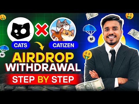 Cats Airdrop Withdrawal Step By Step || Cats Listing Date || Cats Withdrawal || Telegram Wallet