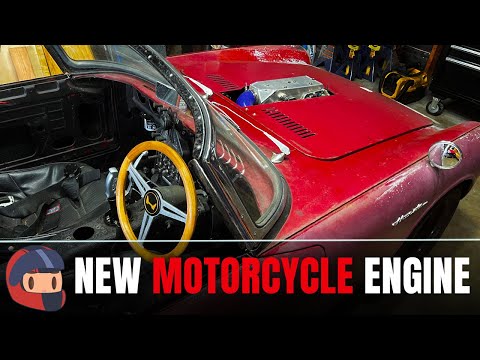 A Newer, Better Engine For My Motorcycle Powered Car