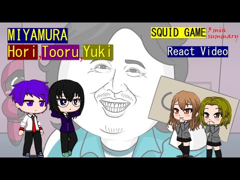 SQUID GAME - Horimiya React SQUID GAME in 3 Minutes Summary