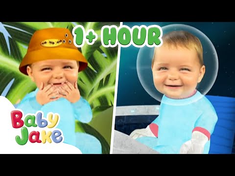 @BabyJakeofficial-  ☀️ Summer Fun with Baby Jake! 🌼 | 60+ Mins | Yacki Yacki Yoggi | TV for Kids