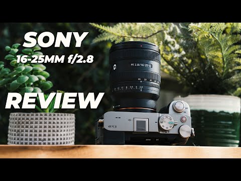 Sony FE 16-25mm f/2.8 G Lens First Look Review