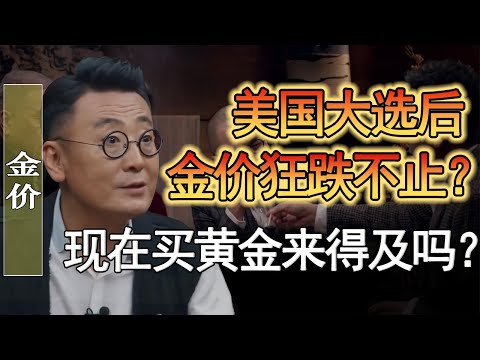 美國大選後金價狂跌不止！黃金還能成為避險之選嗎？快來看看其中內幕！#窦文涛 #圆桌派 #人生感悟 #对白