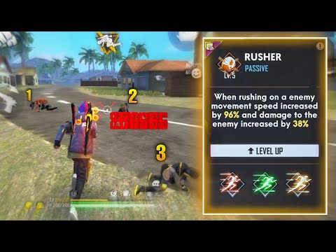 RUSH COMBINATION FREEFIRE IN TELUGU | FREEFIRE BEST CHARACTER COMBINATION IN TELUGU