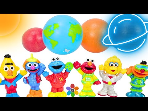 BEST Sesame Street Astronauts Video for Toddlers | Exploring Our Solar System | Planets and Colors