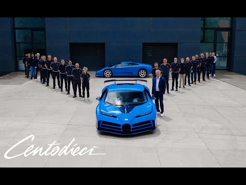 The First Customer BUGATTI CENTODIECI is Delivered