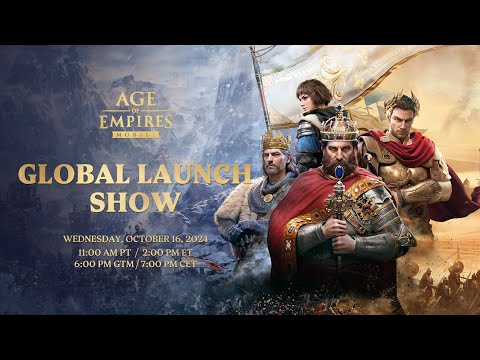 Age of Empires Mobile | LiveStream | Global Launch Show