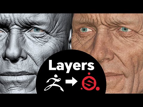 How to Transfer Layers from Zbrush to Substance Painter