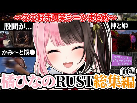 【ここ好きまとめ】橘ひなのRUST爆笑シーン総集編 ~前編~【橘ひなの/ぶいすぽ/切り抜き/スト鯖】