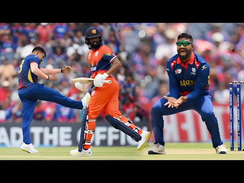 NEPAL VS NETHERLAND WINNING MOMENT HIGHLIGHTS T20 WORLD CUP