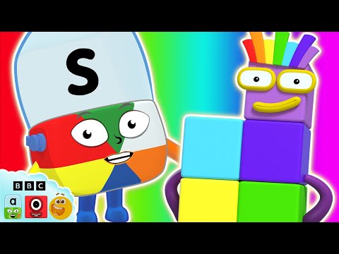 The Best Multicoloured Characters 🌈 🎨 | Learn to Read, Count, & Explore Colours | @LearningBlocks