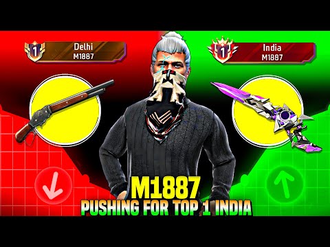 Pushing Top 1 In Shotgun M1887 | Free Fire Solo Rank Pushing With Tips And Tricks | Ep-1