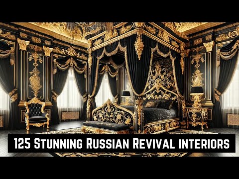 Timeless Beauty: 125 Stunning Russian Revival Interiors You Must See