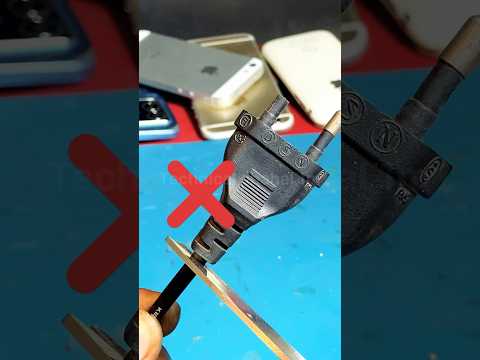 shorts power cord repair part #tipsandtrick