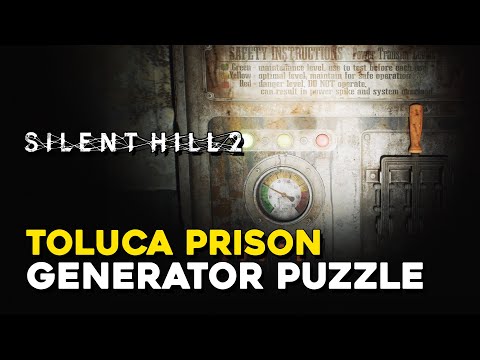 Silent Hill 2 Remake Toluca Prison Generator Puzzle Solution (Standard Difficulty)