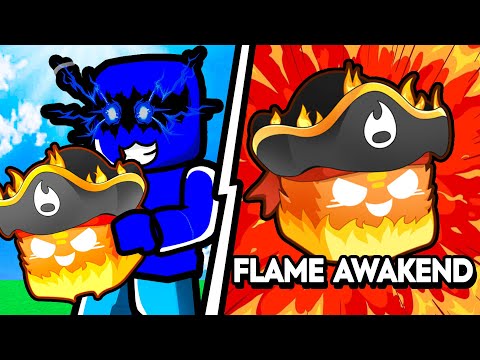 I Awakened FLAME FRUIT and it is INSANE.. (Blox Fruits)